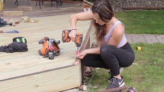 Deck Repair and Restoration  How to Refinish Decking [upl. by Dorkas]