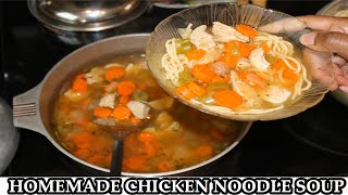 HOW TO MAKE CAMPBELLS CHICKEN NOODLE SOUP AT HOME [upl. by Lathrope730]