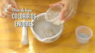 Dicas de Cerâmica  Colorindo o engobe [upl. by Koslo303]