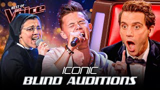 The Most ICONIC Blind Auditions of All Time on The Voice  Top 10 [upl. by Leribag]