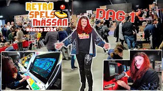 Reportage från Retrospelsmässan hösten 2024  Dag 1 [upl. by Cannice]