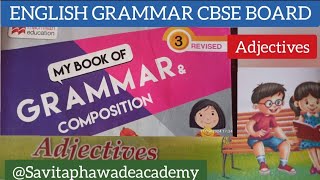 Adjectives  English grammar adjectives  Savita Phawade Academy  cbse board English grammar [upl. by Honora]