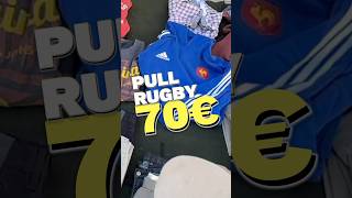 J’achète Un pull Adidas France Rugby et la maillot de l’Italie pour 25€ revente possible à 70€ 💥🏉 [upl. by Rossy]