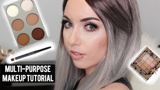 Easy MultiPurpose Makeup Tutorial  Use your Makeup in Different Ways [upl. by Torre]