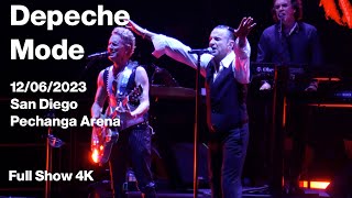 Depeche Mode 20231206 San Diego Pechanga Arena  Night 1  Full Show 4K [upl. by Uela]