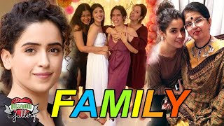 Sanya Malhotra Family With Parents Sister Career and Biography [upl. by Einomrah110]