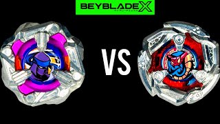 Knife Shinobi 460F Vs Tail Viper 580O  Xtreme BeyBattle ベイブレードX [upl. by Ettezyl643]