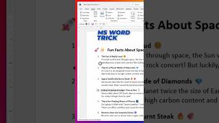 🧩 Easy Insert Line in msword mswordforbeginners mswordtricks [upl. by Alcus]