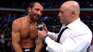 Luke Rockhold Retirement Announcement  UFC 278 [upl. by Atikcir]