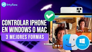 Las 3 Mejores formas para manejar iPhone desde PC WindowsMac [upl. by Peppy]