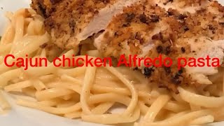 “ cajun” Chicken Alfredo Pasta [upl. by Rusel]