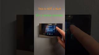 Service Alarm  Reminder heatpump vaillant service alarm [upl. by Aihtebat]