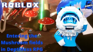 Depthless RPGs Mushroom Fields are very sus Roblox BWKing16 [upl. by Nylirrehs562]