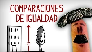 Comparaciones en español de igualdad Aprender español [upl. by Lelith]