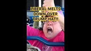 Insane LIBERAL MELTDOWN on a bus over his TRUMP HAT [upl. by Louella]