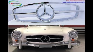 Mercedes 190 SL Roadster front grille [upl. by Arihsaj]