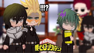 Past Pro hero react to Izuku Midoriya  TW  Angst  Part  1  MHABNHA  gacha [upl. by Norej]