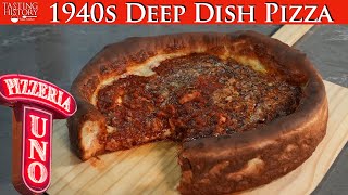 The True History of Deep Dish Pizza [upl. by Hannaoj]