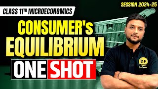 Consumers Equilibrium One Shot Microeconomics  Class 11th Commerce with Vipul Sir Commerce and fun [upl. by Aimahs]