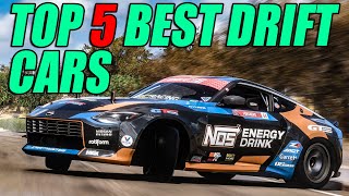 TOP 5 BEST DRIFT CARS IN FORZA HORIZON 5 [upl. by Ierbua]