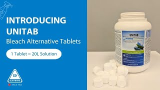 This Revolutionary Tablet Can Make 20L Bleach Solution  Introducing UniTab [upl. by Soble]