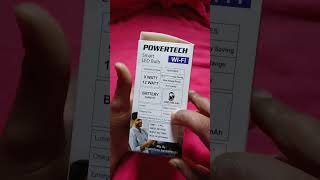 POWERTECH SMART LED BULB BEST amp CHEAPEST SMART LED BULB UNBOXING amp REVIEW ajabgajabunboxing [upl. by Ahtinak]