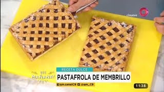 Receta dulce pastafrola de membrillo [upl. by Durr]