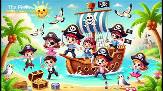 The Pirate Jiggle  Fun Pirate Dance Song for Kids [upl. by Evonne239]