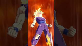 SUPER SAIYAN 2 GOHAN TRANSFORMATION shorts trending dragonball [upl. by Alra656]