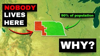 Why so Few Americans live in Western Nebraska [upl. by Amber]