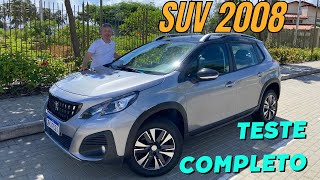 TESTEI O PEUGEOT 2008 GRIFFE [upl. by Kiker]