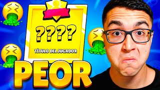 CONSIGO la PEOR MAESTRÍA de TODO BRAWL STARS🤮 [upl. by Calvo]