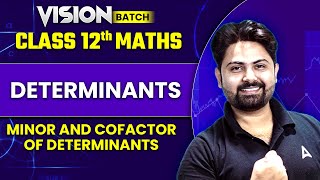 Minor and Cofactor of Determinants Class 12 Maths  Determinants Class 12  By Shashsank Sir [upl. by Zilevi110]