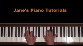 Romance by Anton Rubinstein Piano Tutorial Slow [upl. by Oribel]