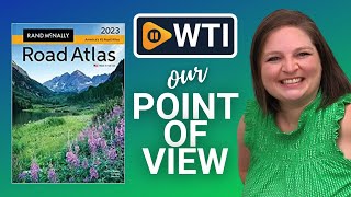 Rand McNally 2023 Road Atlas Book  Our Point Of View [upl. by Nemrak]