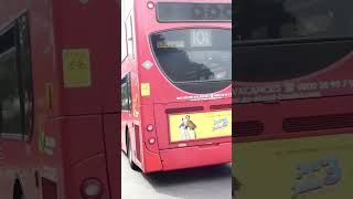 E113 LX09FBD On Route 101 At Beckton transportforlondon travel london fortheloveofbuses [upl. by Aekahs]