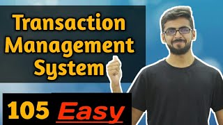 Transaction management in dbms  Transaction in dbms for gate  Transaction management in dbms gate [upl. by Lytsirk298]