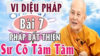 Vi Diệu Pháp  Bài 7  Pháp Bất Thiện  Sư Cô Tâm Tâm Giảng Kinh Phật [upl. by Hirza]