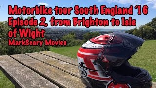 Motorbike tour South England 2016  Motorvakantie Engeland 2 [upl. by Adelaja356]