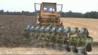 Cat D8 amp challenger ploughing 2008 [upl. by Newcomer]