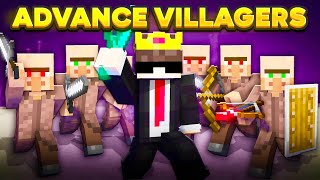 I Made Villagers Beat Minecraft For Me [upl. by Ydnerb378]