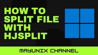 How to Split File with HJSplit [upl. by Aivonas431]