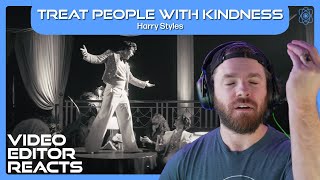 Video Editor Reacts to Harry Styles  Treat People With Kindness [upl. by Fernald]