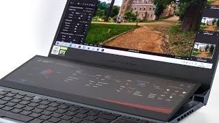 DWA EKRANY W LAPTOPIE Asus Zephyrus Duo GX550  co potrafi [upl. by Yras]