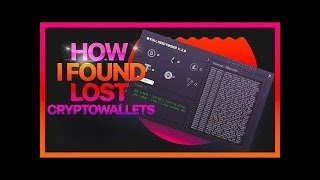 Find Lost Crypto Wallets Software  FREE 2024 [upl. by Viviane251]