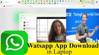 How to Download Whatsapp in Laptop [upl. by Ynna]