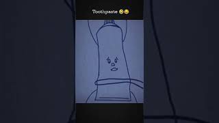 Life cycle of toothpaste 🤣😂shorts funny youtubeshorts [upl. by Atterehs392]