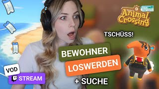 Bewohner loswerden  Anleitung  Animal Crossing New Horizons Stream vom 20092024  deutsch [upl. by Samira]