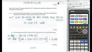 2018 SACE General mathematics Exam  question 8 [upl. by Atal]