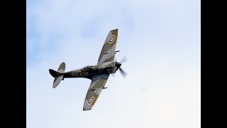 Spitfire over Foxfield [upl. by Gyimah802]